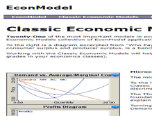 Tablet Screenshot of econmodel.com